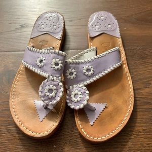 Palm beach sandals. Jack rogers.
